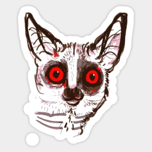 Galago Lemur Sticker